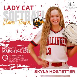 Lady Cat Softball - Llano Tournament